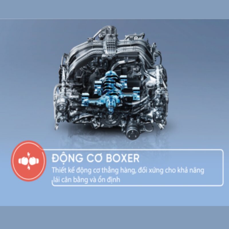 Động cơ Boxer trên xe Subaru có gì?