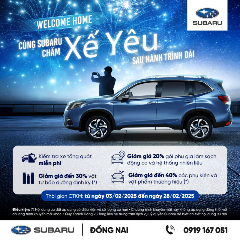 Bảo Dưỡng Xe Đón Năm Mới 2025