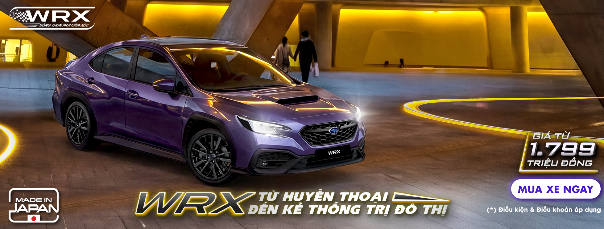 Subaru WRX tháng 7 – Đại lý Subaru Đồng Nai