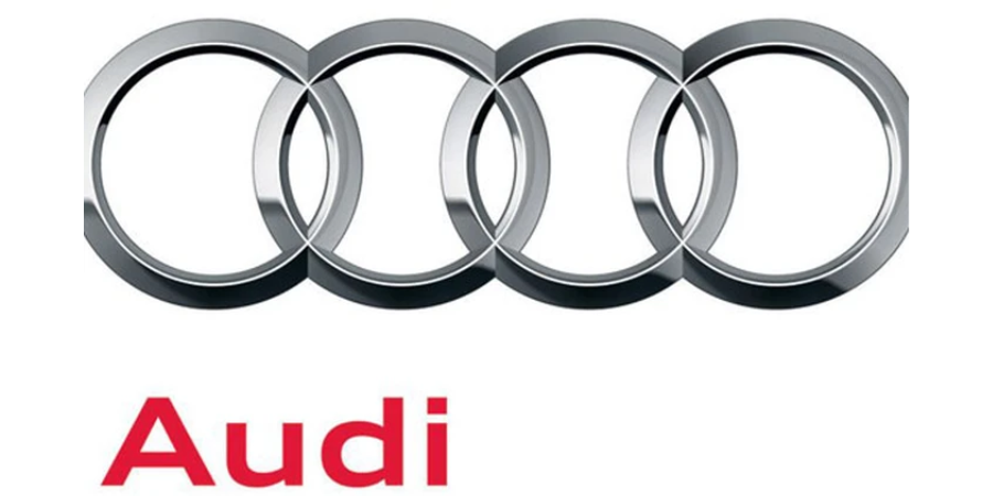 Logo Audi thanh lap nam 1909 hop nhat Auto Union nam 1932