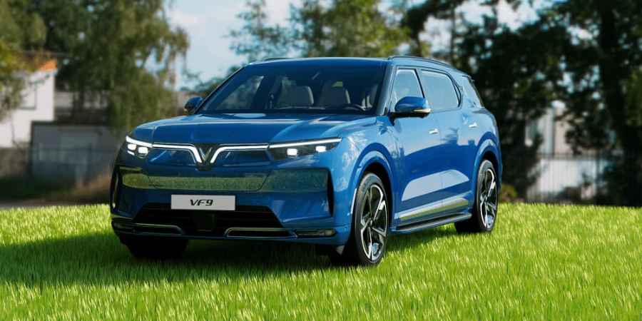 VinFast VF 9 – SUV dien 7 cho gam cao