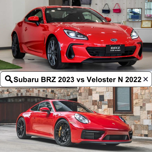 Cover Subaru BRZ 2023 vs Veloster N 2022