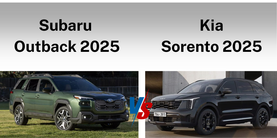 So sánh Subaru Outback 2025 và Kia Sorento 2025 toàn diện 1 Tong quan ve Subaru Outback 2025 va Kia Sorento 2025
