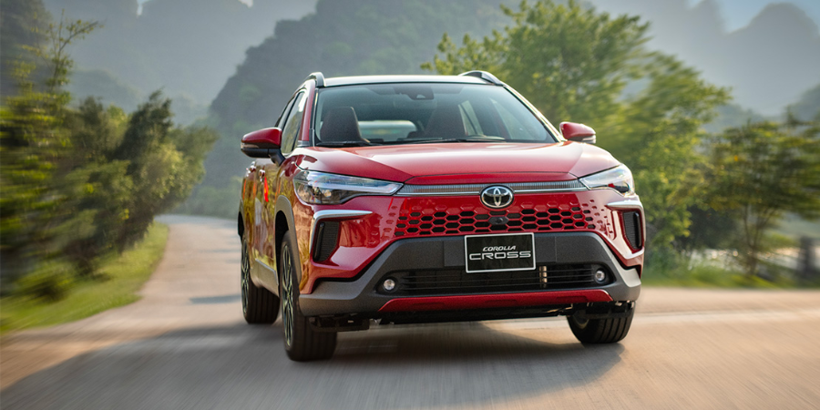Khám phá Top các xe ô tô tiết kiệm nhiên liệu nhất hiện nay 8 Toyota Corolla Cross Hybrid – SUV tiet kiem