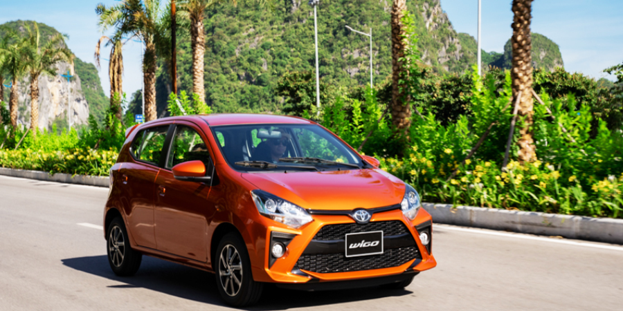 Khám phá Top các xe ô tô tiết kiệm nhiên liệu nhất hiện nay 2 Toyota Wigo – Xe hang A tiet kiem