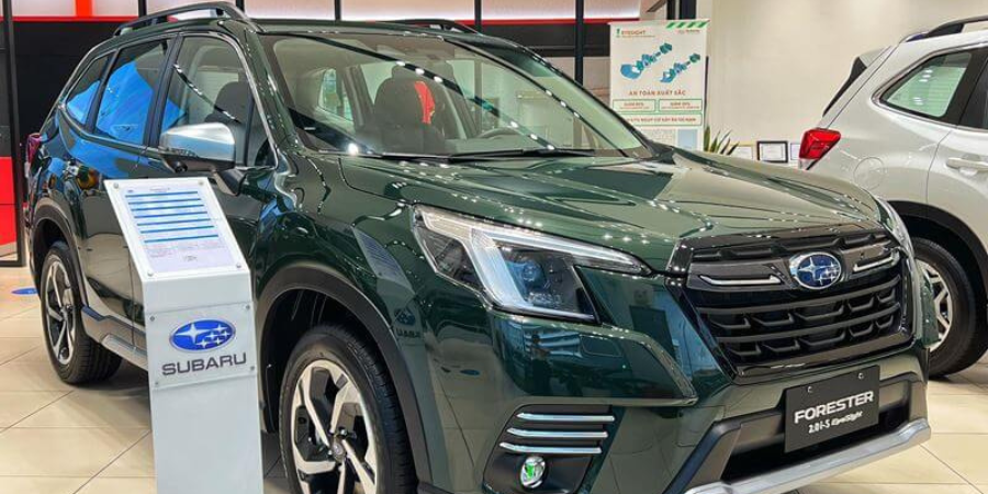 Subaru Forester 2025 Màu Xanh Rêu Pha Lê 