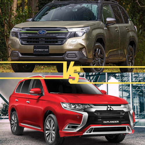 So sánh Subaru Forester 2025 và Mitsubishi Outlander 2025