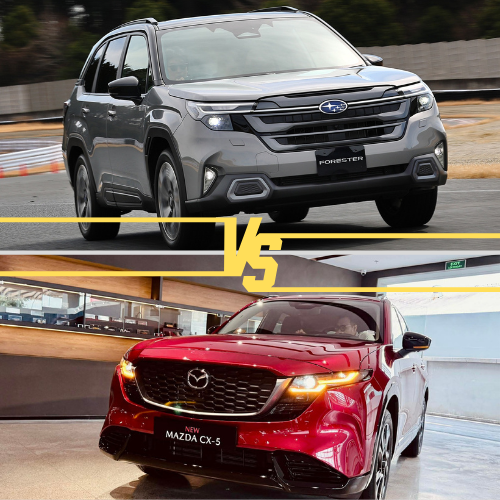 Mẫu xe Subaru Forester 2026 và Mazda CX-5 2026