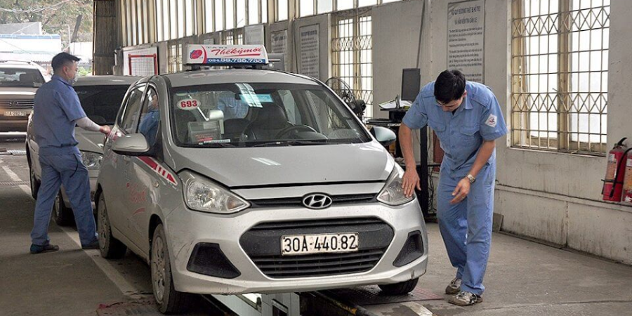 Phí đăng kiểm xe 5 chỗ