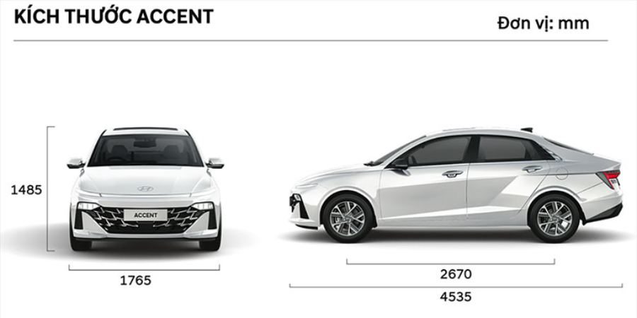 Thông Tin Chuẩn Xác Nhất Về Kích Thước Xe 5 Chỗ 4 Xe so 4