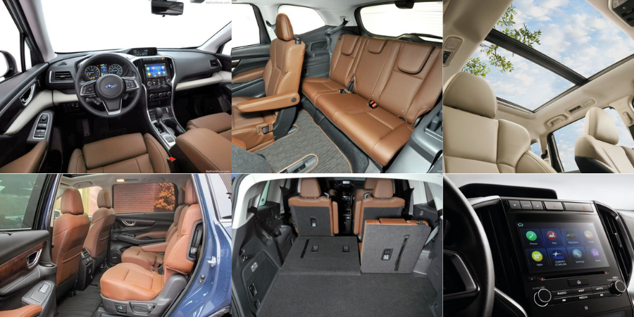 Thông Tin Tham Khảo Về Subaru Ascent xe subaru 7 chỗ 3 Không Gian Nội Thất Subaru Ascent Xe Subaru 7 Chỗ