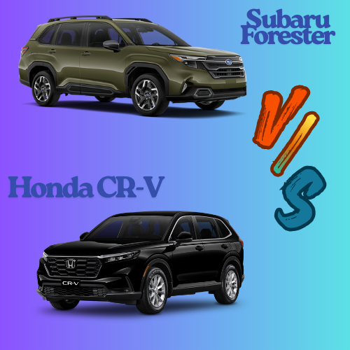 Subaru forester 2025 và Honda CR-V