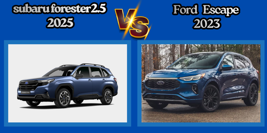 So sánh Forester 2.5 2025 và Ford Escape 2023 Lựa chọn SUV Nhật hay SUV Mỹ phù hợp nhất? 1 Ngoại thất Forester 2.5 2025 và Ford Escape 2023