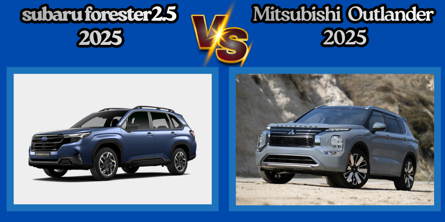 So sánh Forester 2.5 2025 và Mitsubishi Outlander 2025 Lựa chọn nào phù hợp nhất? 1 Ngoại thất Forester 2.5 2025 và Mitsubishi Outlander 2025
