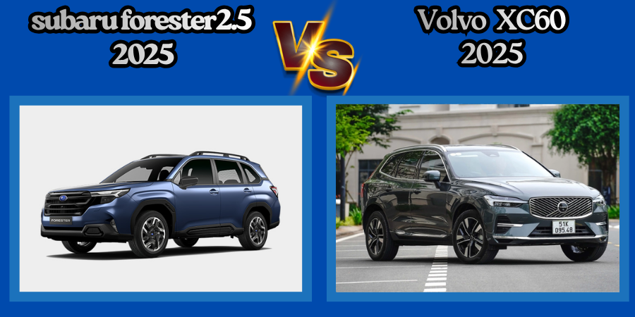 So sánh Forester 2.5 2025 và Volvo XC60 2025: Chênh lệch hơn 1 tỷ, nên chọn SUV nào? 1 Ngoại thất Forester 2.5 2025 và Volvo XC90 2025
