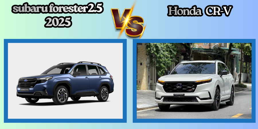 So sánh Forester 2.5 2025 và Honda CR-V 2025 toàn diện thực tế nhất 2 Ngoại thất Subaru Forester 2.5 2025 và Honda CR-V