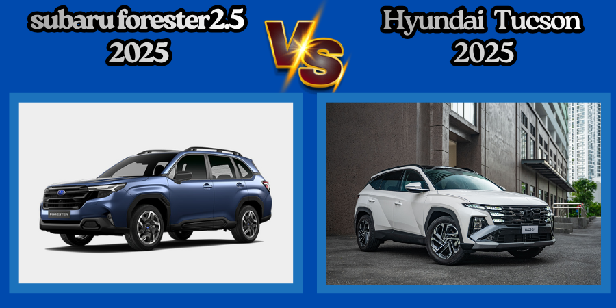 So sánh Forester 2.5 2025 và Hyundai Tucson 2025: Lựa chọn thực sự phù hợp? 1 Ngoại thất Subaru Forester 2.5 2025 và Hyundai Tucson 2025