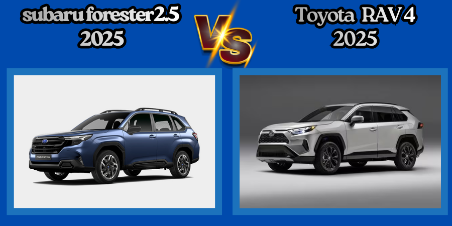 So sánh Forester 2.5 2025 và Toyota RAV4 2025: Lựa chọn nào phù hợp nhất? 1 Forester 2.5 2025 và Toyota RAV4