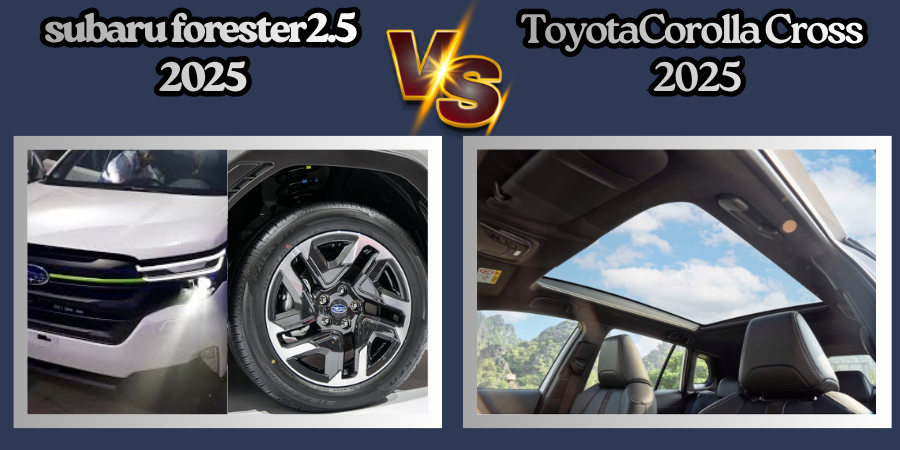 So sánh Subaru Forester 2.5 2025 và Toyota Corolla Cross 2025 4 Tiện nghi Subaru Forester 2.5 2025 vs Corolla Cross 2025