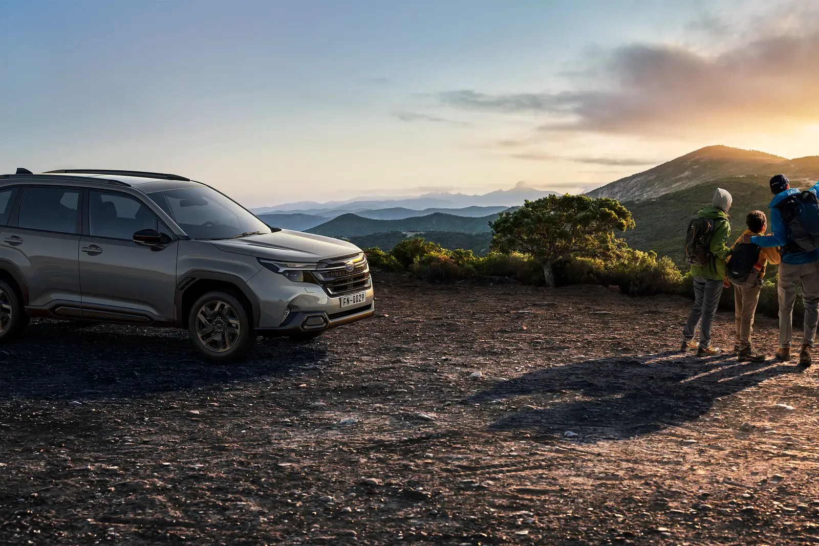 Subaru Forester 2.5 thế hệ mới 2026 màu Xám Đá