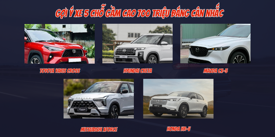 Gợi Ý Xe 5 Chỗ Gầm Cao Tầm 700 Triệu Nên Chọn 2 Gợi ý xe 5 chỗ gầm cao 700 triệu đáng cân nhắc