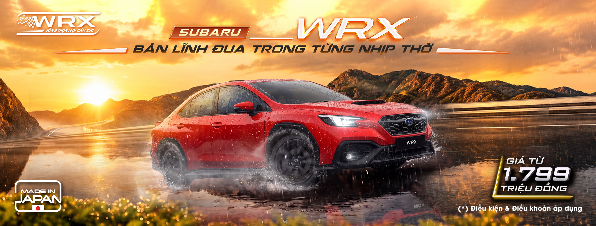 Banner Subaru WRX | Subaru Đồng Nai